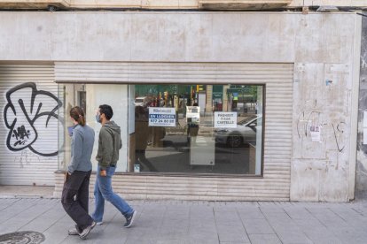 Imatge d'arxiu d'un local en lloguer a la Rambla Nova.