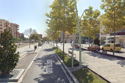 Imatge de la Rambla de Ponent, indret on el 6 de novembre tindrà lloc la protesta.