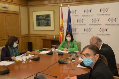 Imatge d'arxiu d'una reunió del Consell Interterritorial de Salut.