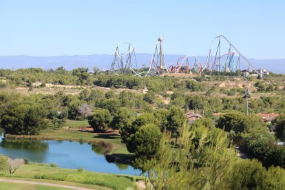 Terrenos del CRT PortAventura donde está previsto el proyecto antes conocido como BCN World.