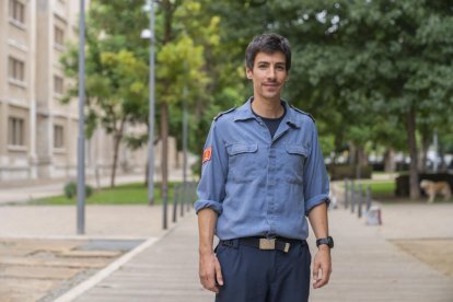 El experto en incendios forestales, el subinspector de los GRAFO Jordi Castellví.