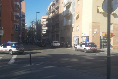 Imatge de les patrulles dels Mossos d'Esquadra que s'han desplaçat.