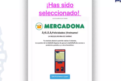 La Policía alerta de una nueva estafa de phishing que utiliza el nombre de Mercadona