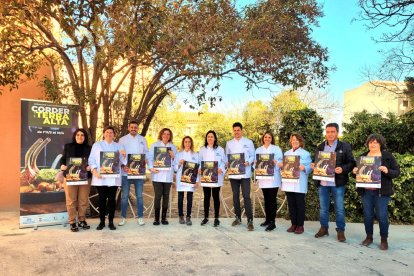 Representants dels restaurants que participen a les jornades del corder de la Terra Alta.