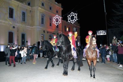 Una imagen de la cabalgata de Valls.