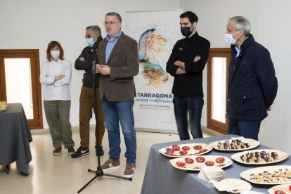 Imagen del acto en la Casa Canals.