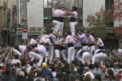 Els Minyons de Terrassa celebren el 3 de 9 amb folre.