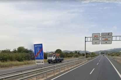 L'accident s'ha produït a la carretera N-420 en direcció a Falset.