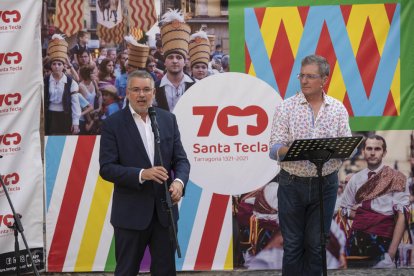 La CUP no asistió al acto de presentación de la Santa TEcla 700.