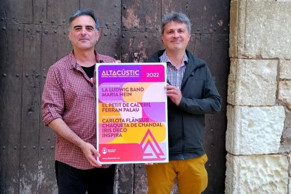 Imatge de la presentació de la novena edició del Festival Altacústic d'Altafulla.