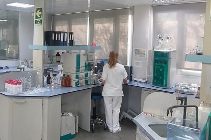 Imagen d'arxiiu del laboratorio de Aguas de Reus.