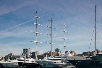 Imagen de archivo de Marina Port Vell de Barcelona