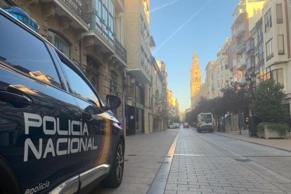 Imatge d'arxiu d'una patrulla de la Policia Nacional.