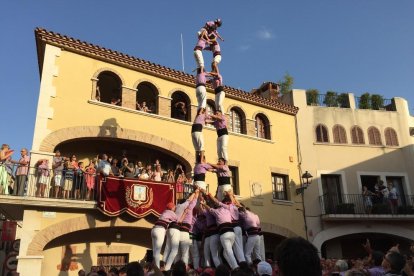 Imatge d'arxiu d'un castell de la Jove de Tarragona a Vilallonga del Camp.