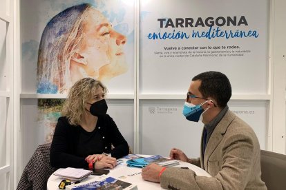 Imagen de Tarragona en la primera jornada de FITUR 2022.