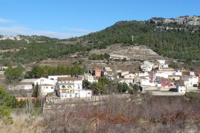 Vista general de la Febró.