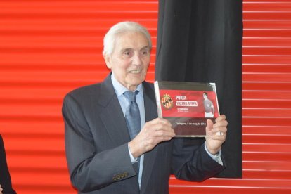 El club va retre homenatge a Valero Serer el 2018.