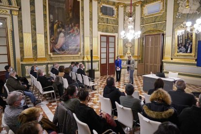 Una imatge de l'acte de commemoració del 850è aniversari de la Baronia d'Escornalbou.