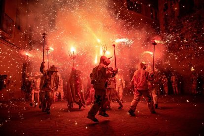 El correfoc y el correfoc petit són dos actes imperdibles.