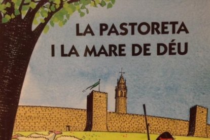 Portada del llibre La Pastoreta i la Mare de Déu.