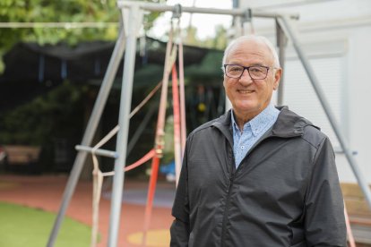 Francesc Tarragona, president de la Fundació la Muntanyeta, a les instal·lacions de l'entitat.