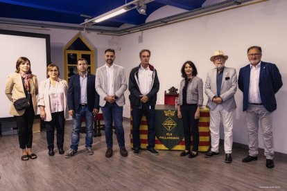 La sala de actos del Centro Jujol dels Pallaresos se llenó.