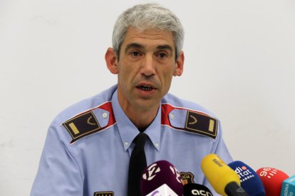 Imagen del jefe del ABP del Tarragonès de los Mossos d'Esquadra, Ramon Franquès.