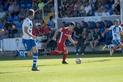 Javi Bonilla es el pitxitxi del equipo, empatado con Dani Romera, y una pieza importante de Raúl Agné.