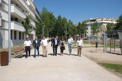 L'avinguda s'ha obert aquest dimecres amb una visita institucional.