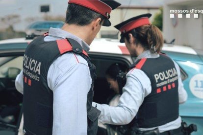 Imatge d'arxiu d'una detenció.