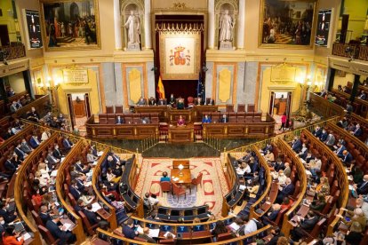 El ple del Congrés dels Diputats.