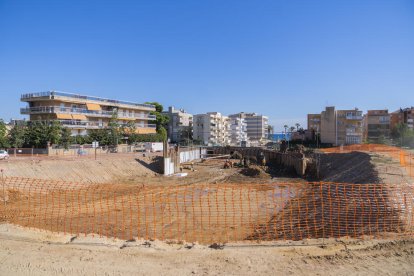 Les obres del barranc de Barenys estan molt avançades i ocuparan els terrenys dels camps.