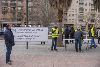 Imatge d'arxiu d'una concentració celebrada el passat febrer.