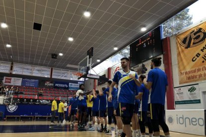 El CB Salou en el partit que va disputar contra el CB Prat per a decidir la tercera i quarta posició