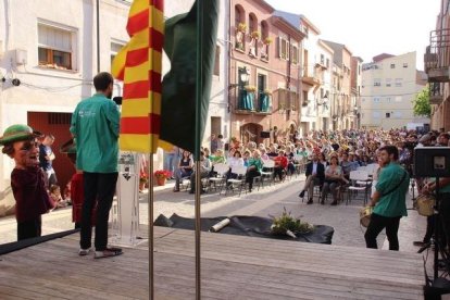 Acto de celebración de los 75 años de los Gigantes y Críos Viejos de la Cueva.