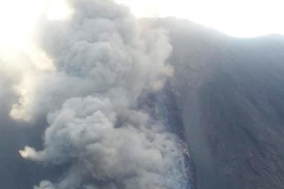 Imatge del volcà Stromboli.