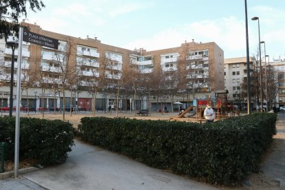 Imatge d'arxiu de la plaça d'Antoni Correig i Massó, on tindrà lloc la reforma.