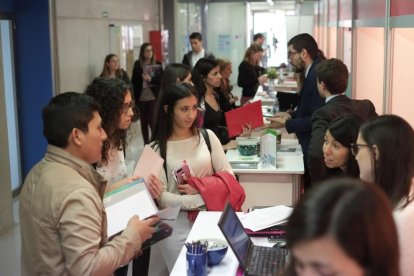 Imagen de archivo de la Feria de Ocupación en el campus Bellissens.