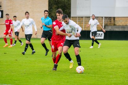 Ander Gorostidi no era titular des del partit contra l'Eldense.