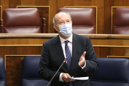 L'exministre de Justícia, Juan Carlos Campo, el 2021 al Congrés dels Diputats.