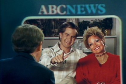 Una imagen del film 'Los ojos de Tammy Faye'.