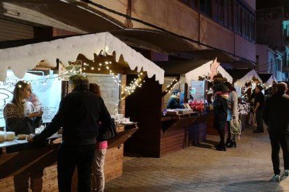 Imatge del Mercat de Nadal de l'any passat de l'Hospitalet de l'Infant.