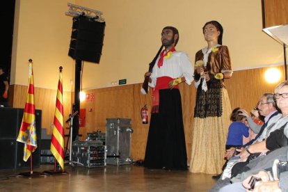 Imagen de los gegants de Prades.