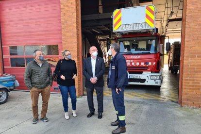 Imatge de Carles Pellicer visitant als Bombers de Reus.