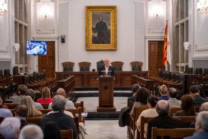 Carles Pellicer durant l'Audiència Pública.