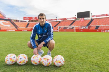 Guillermo Fernández va ser un dels fitxatges estrella d'aquest mercat d'estiu després d'arribar procedent del Burgos, equip de Segona Divisió.