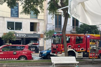 Al menos seis heridos por una explosión en un restaurante japonés de la Rambla Nova de Tarragona