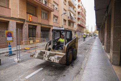 Las obras ampliarán el ancho de las aceras actuales.