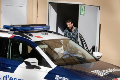 Imatge del detingut per l'atropellament mortal d'un grup de ciclistes a Castellbisbal.