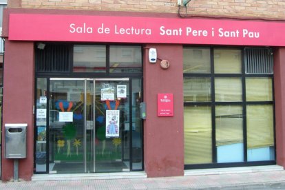 Imatge de l'antiga biblioteca de Sant Pere i Sant Pau.